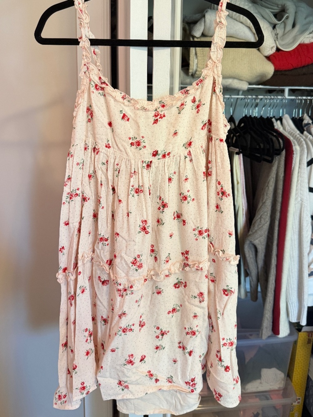 Pink Floral Dress